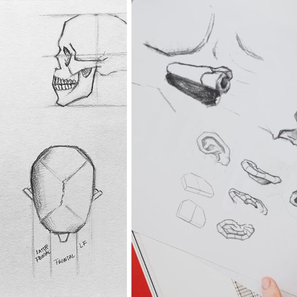 Curso de retrato a lápiz (2 de 2)