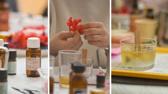 Taller de velas artesanales 19/09/2026 de 11 a 13;30 h