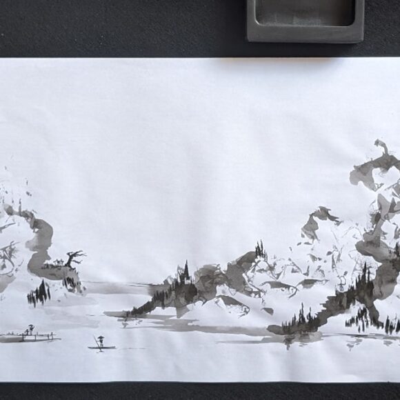 Sumi-e. Paisajes en tinta