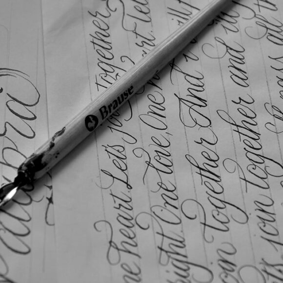 Curso de Caligrafía Script moderna