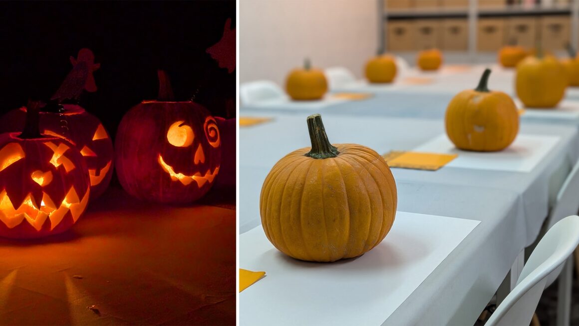 Les-Amis-halloween-calabazas-evento-Taller-Balam-06 Carvado de calabazas para Les Amis