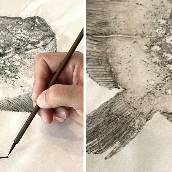 Taller de Gyotaku