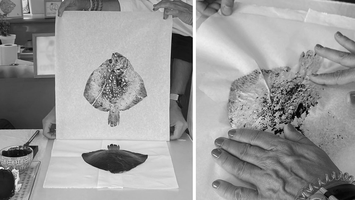 Taller de Gyotaku