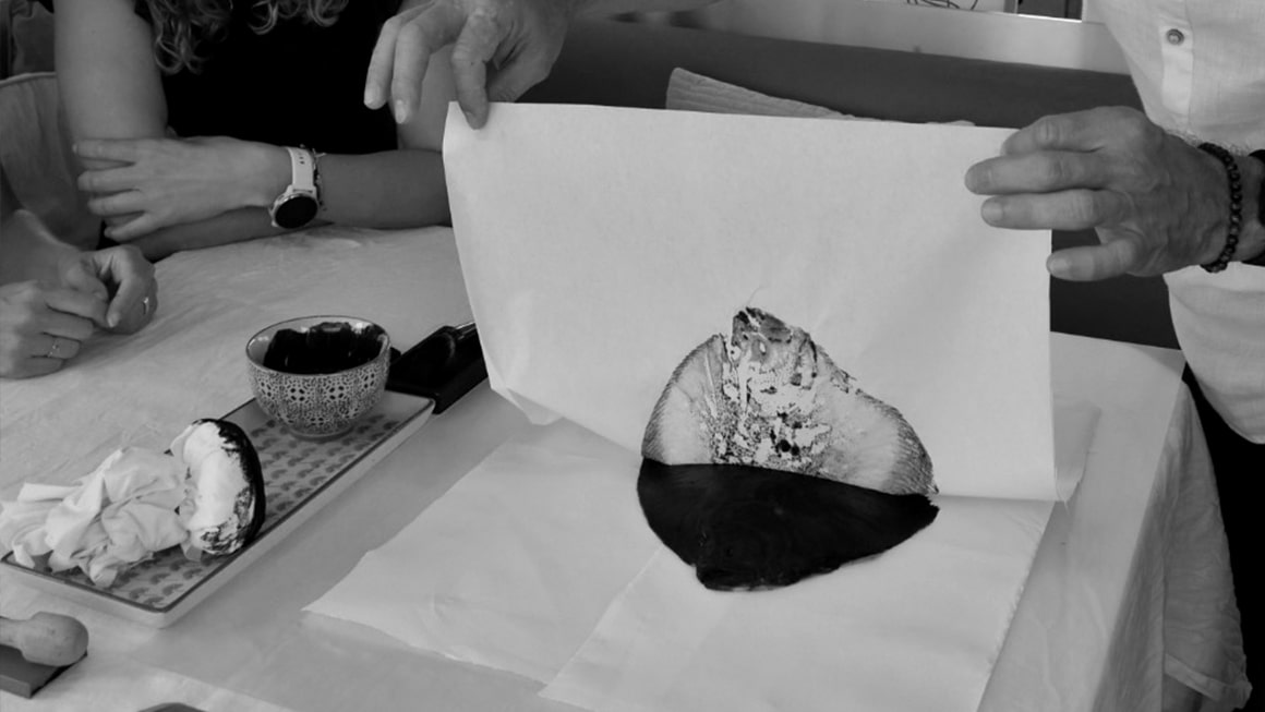 Taller de Gyotaku