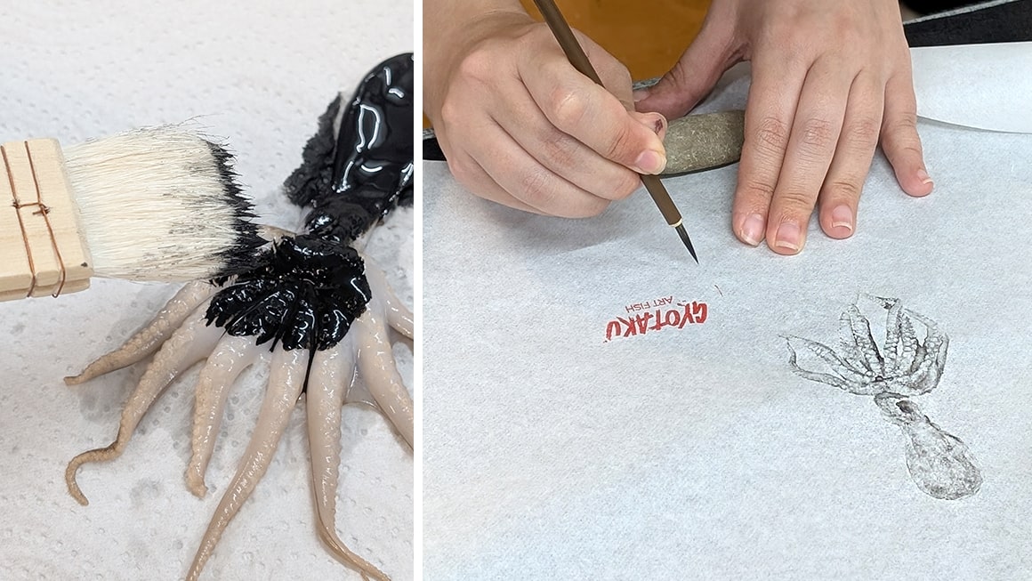 Taller de Gyotaku