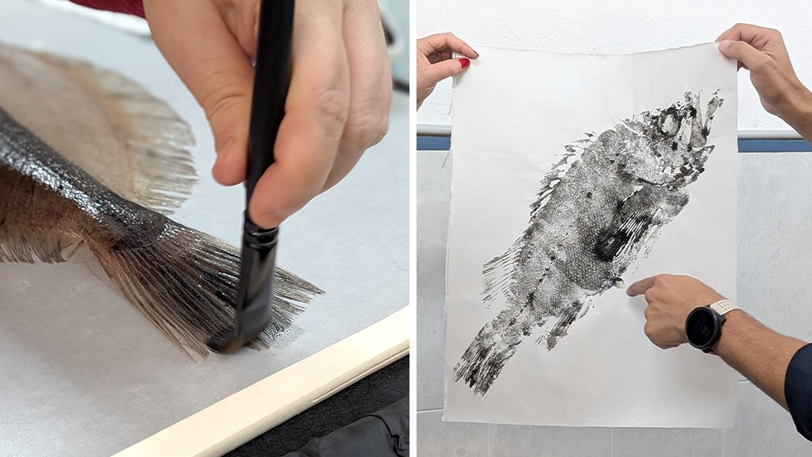 Taller de Gyotaku
