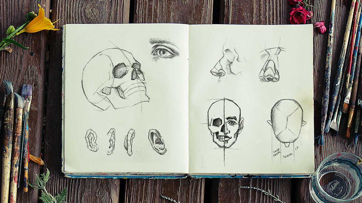 Curso de retrato a lápiz