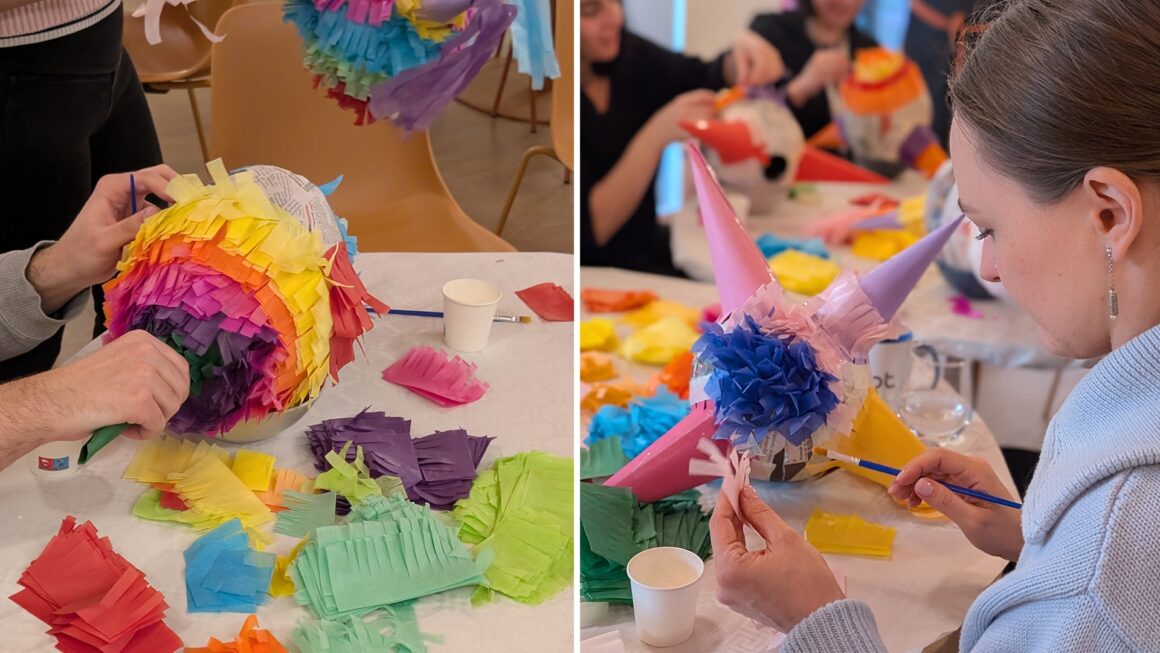 Tripledot-Studios-pinatas-evento-Taller-Balam-01 Piñatas mexicanas en Tripledot Studios