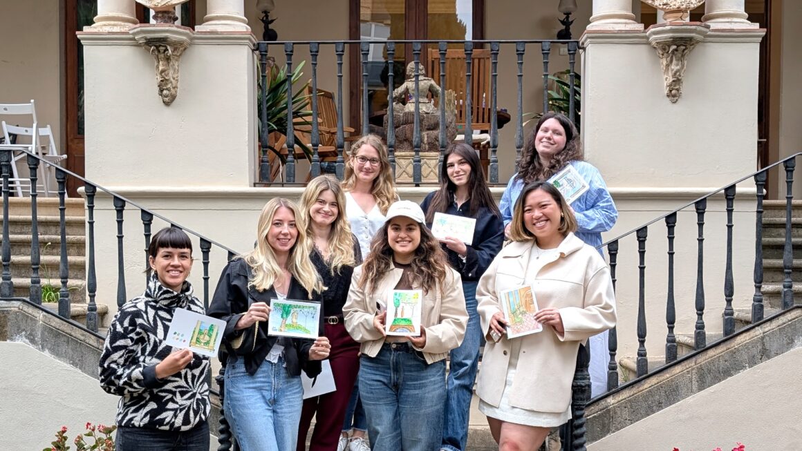 Garden sketching en Casa Rocamora para Les Amis
