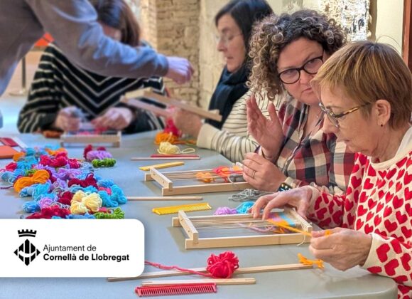 evento-tallerbalam-empresas-tapices-castell-ajuntament-cornella Curso de iniciación al tapiz en el Castell de Cornellà de Llobregat