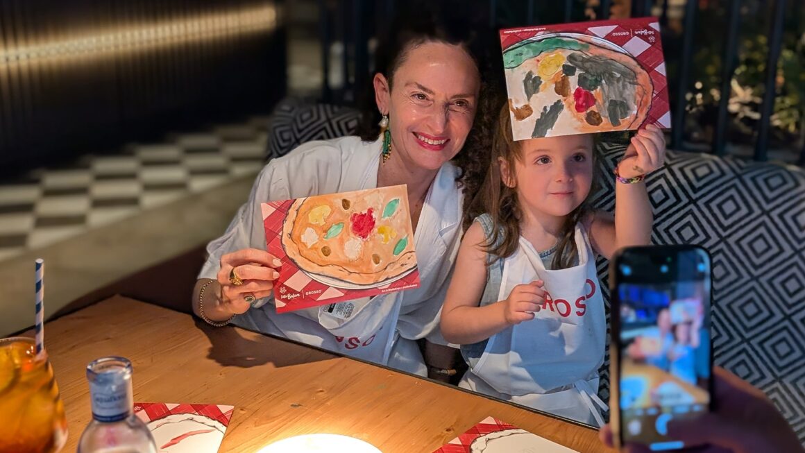 Pintando pizzas con Grosso Napoletano