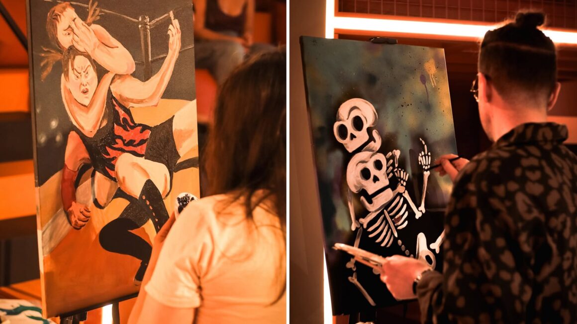 Exposición y Live painting con Phoenix Arts Europe