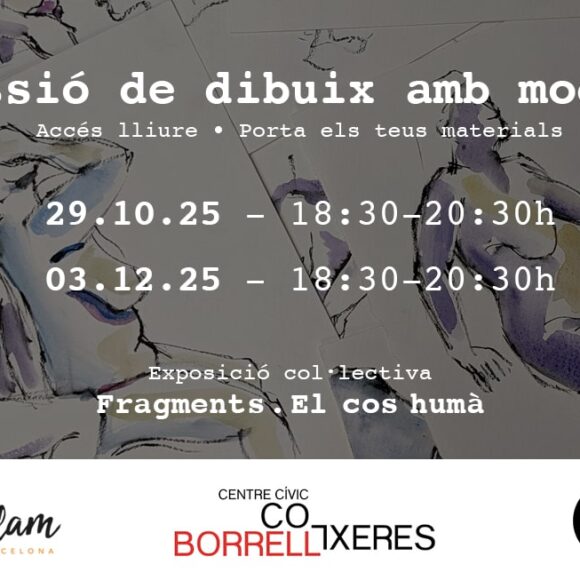 Fragments. El cos humà. Sessió de dibuix amb model