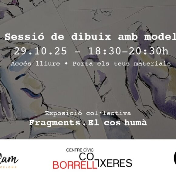 Fragments. El cos humà. Sessió de dibuix amb model
