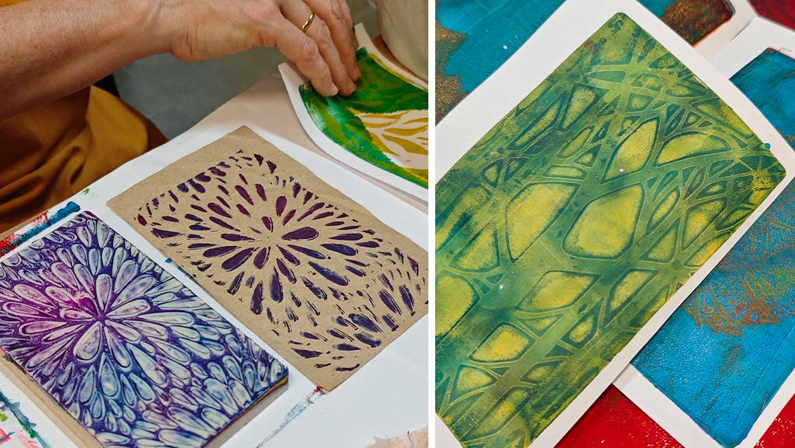 Curso de transferencias con placa de gel (Gelly plate)