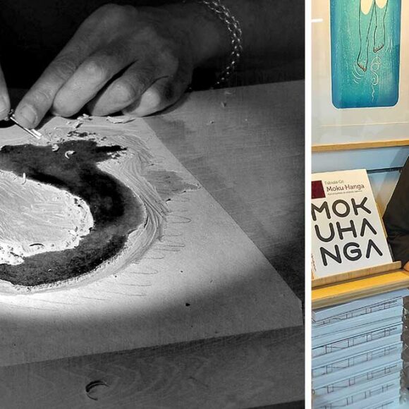 De la tinta al mokuhanga. Xilografía japonesa