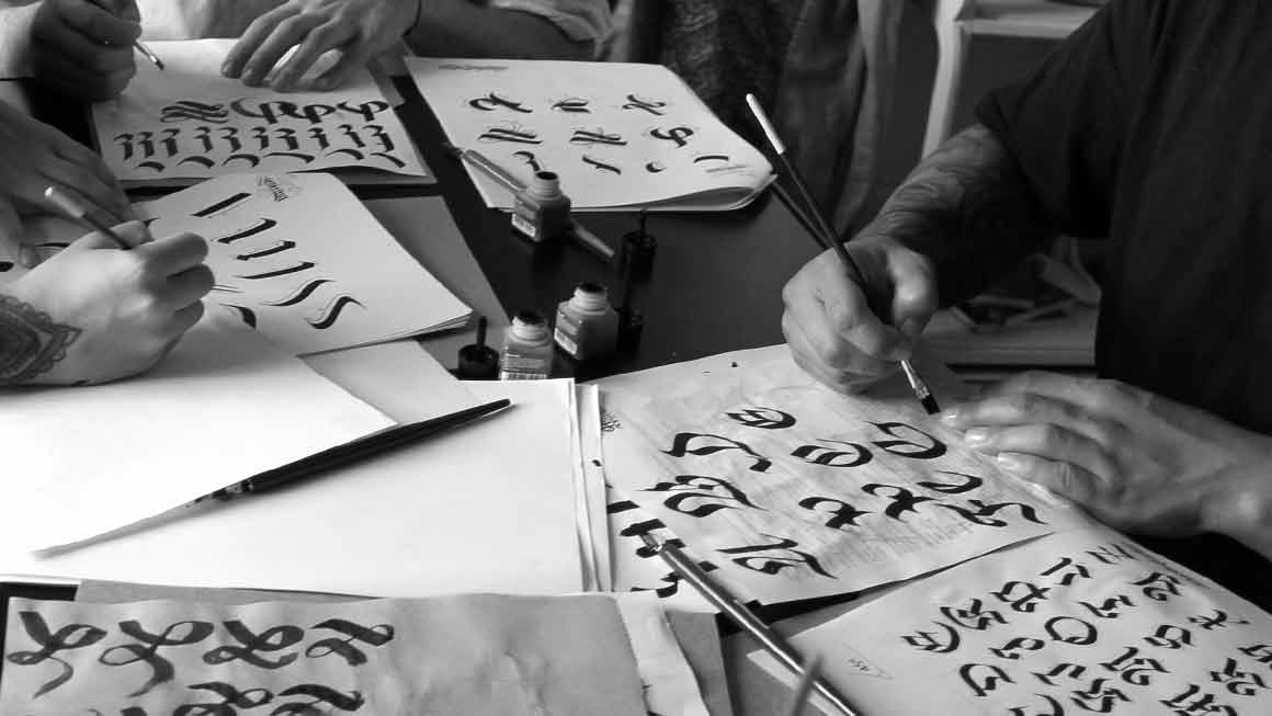 Curso de Caligrafía Gótica