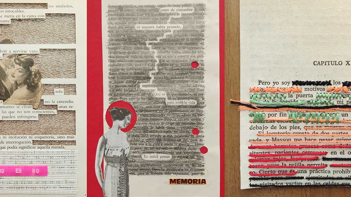 Taller de collage literario